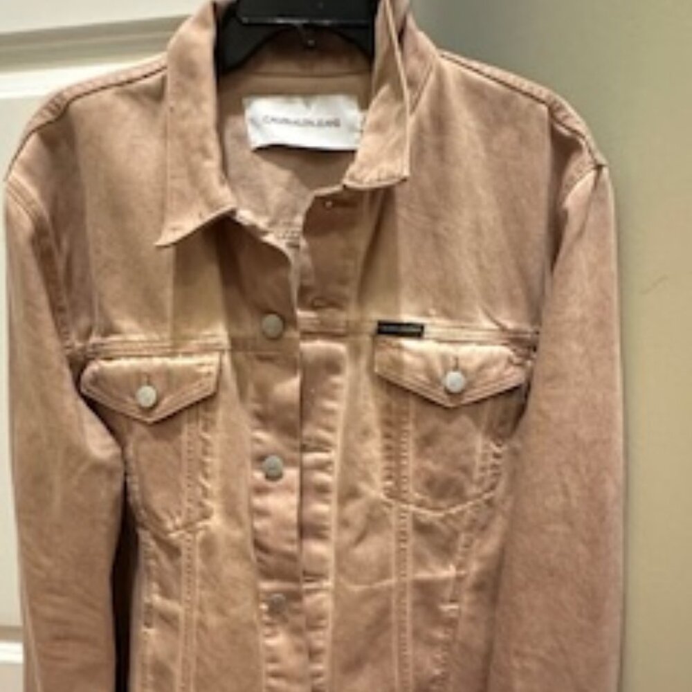 color: Bronx Light, Jean Jacket from Calvin Klein